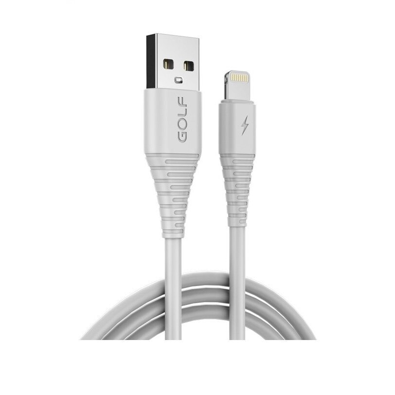 Cablu Golf USB iPhone Lightning Alb GC-64i