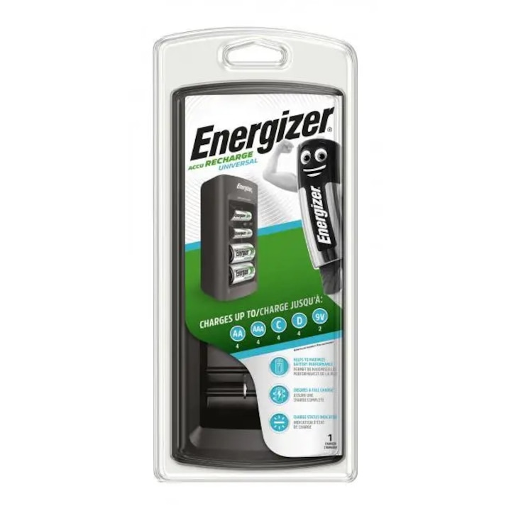 Incarcator universal ENERGIZER Universal Charger R6,03,14,20,22 N301335800