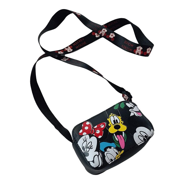 Geanta de umar, fetite, fermoar, Disney, negru