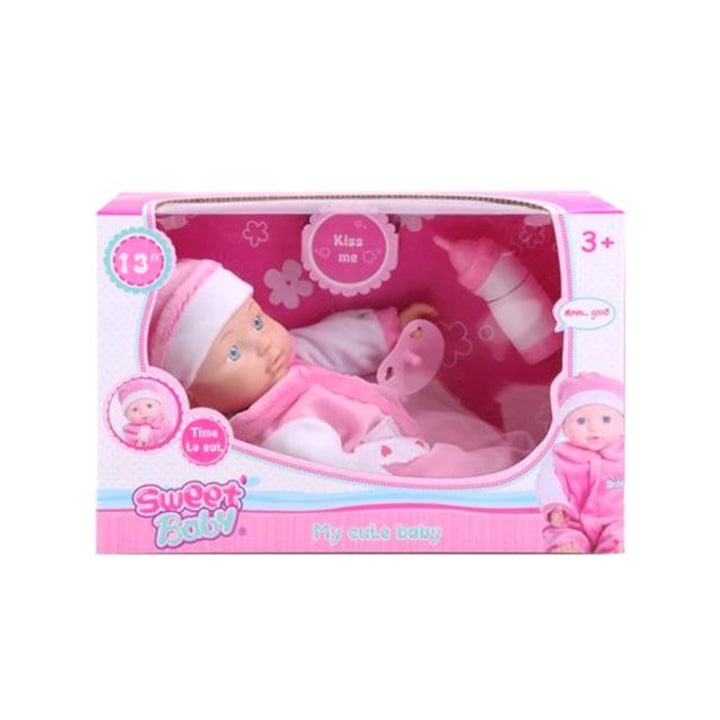 Вълшебни играчки Magic Toys, 1594945, Сладко бебе бебе, С