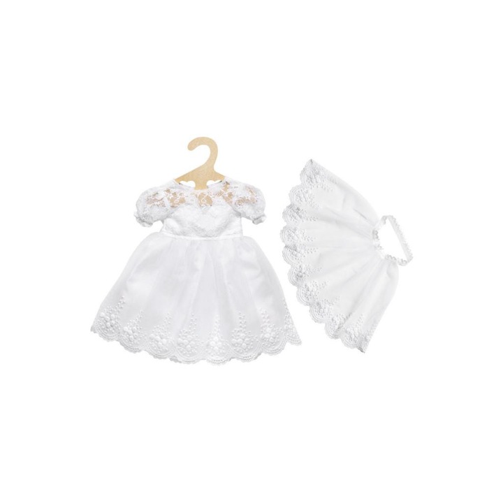 Heless 9010200 Heless Sissi menyasszonyi ruha fátyollal (28-35 cm-es játékbabának)