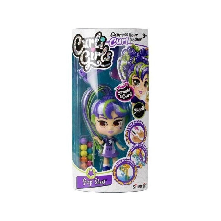 Silverlit 3820925 Silverlit Curli Girls Single - Popsztár Charli