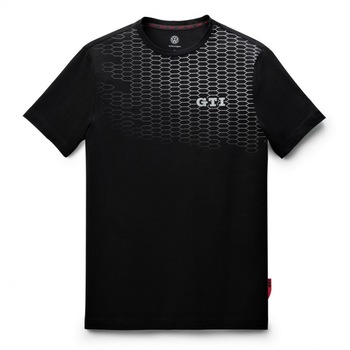 Tricou Volkswagen GTI, marime L, Negru Tricou Volkswagen GTI, marime L, Negru
