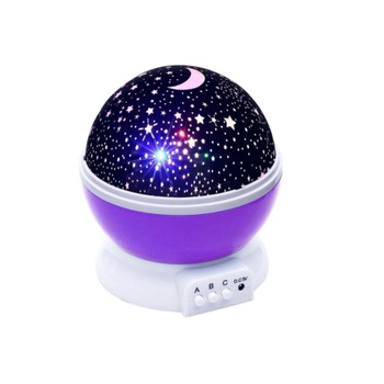 Proiector Star Master, 4 x LED, USB, functie rotatie Proiector Star Master, 4 x LED, USB, functie rotatie