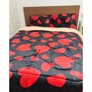 Set Pilota Pufoasa Cocolino cu Blanita, 3 Piese, Pat Dublu, PCBY-07 Set Pilota Pufoasa Cocolino cu Blanita, 3 Piese, Pat Dublu, PCBY-07