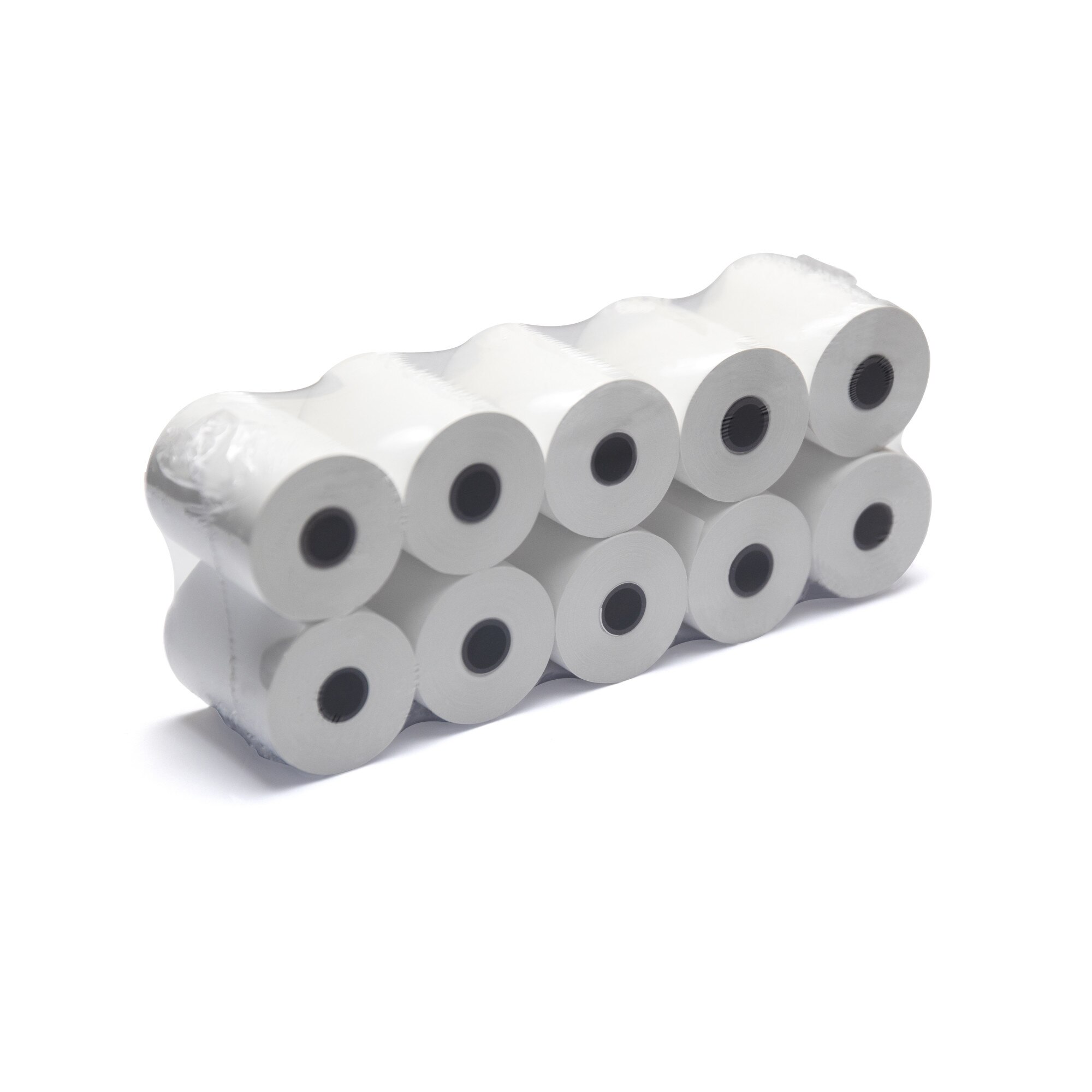 Role hartie termica ROLTECH, 57mm x 25m, non-BPA, 10 role/pachet