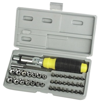 Trusa chei tubulare si biti Mannesmann M29041, 41 piese Trusa chei tubulare si biti Mannesmann M29041, 41 piese
