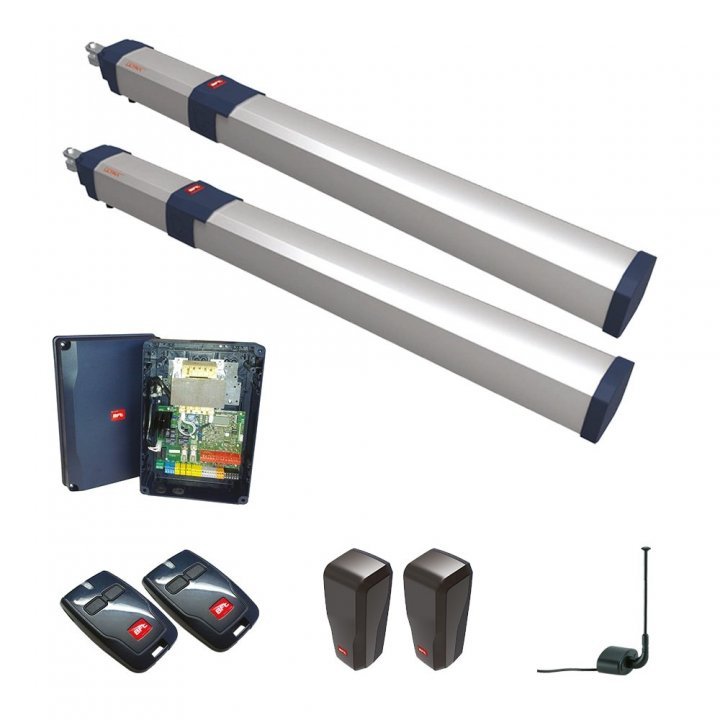 KIT automatizare poarta batanta BFT lux G 230V pentru porti pana la 800 KG si lungimea cantului pana la 5 M