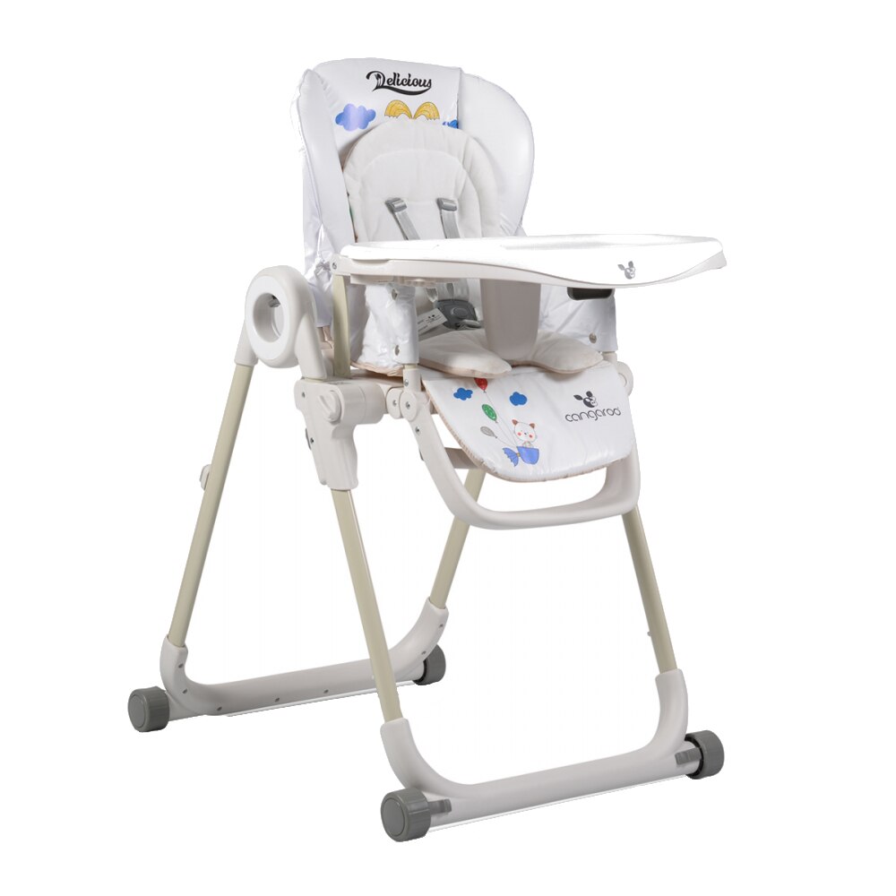 Scaun de masa cu salteluta reductor Cangaroo Delicious Colorful