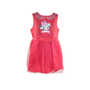 Rochita eleganta pentru fete Minnie Mouse Sun City NH1093F, Fucsia, 110 Rochita eleganta pentru fete Minnie Mouse Sun City NH1093F, Fucsia, 110