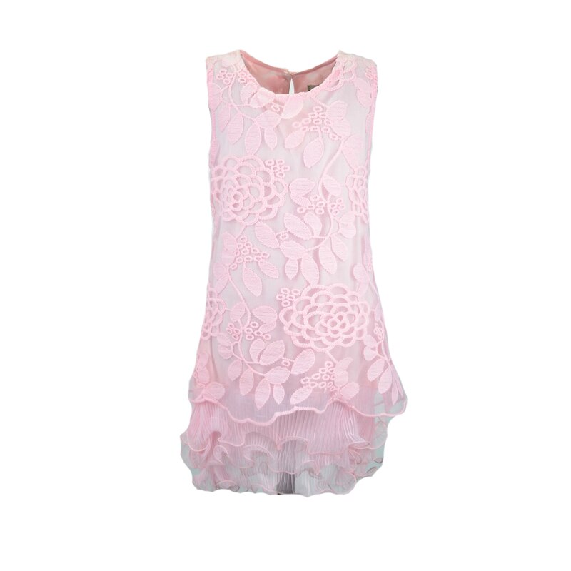Rochita eleganta pentru fete Mini Junior DK11, Roz, 98