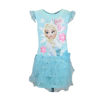 Rochie pentru fete Sun City Frozen PH1032, Albastru, 128 Rochie pentru fete Sun City Frozen PH1032, Albastru, 128