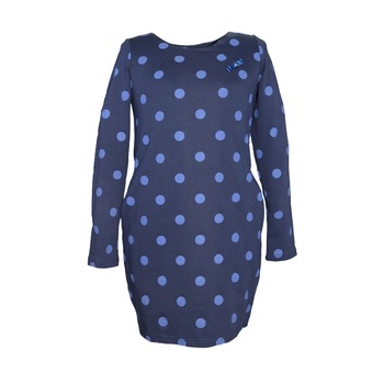 Rochita eleganta pentru fete Atut A-7765, Bleumarin, 134 Rochita eleganta pentru fete Atut A-7765, Bleumarin, 134