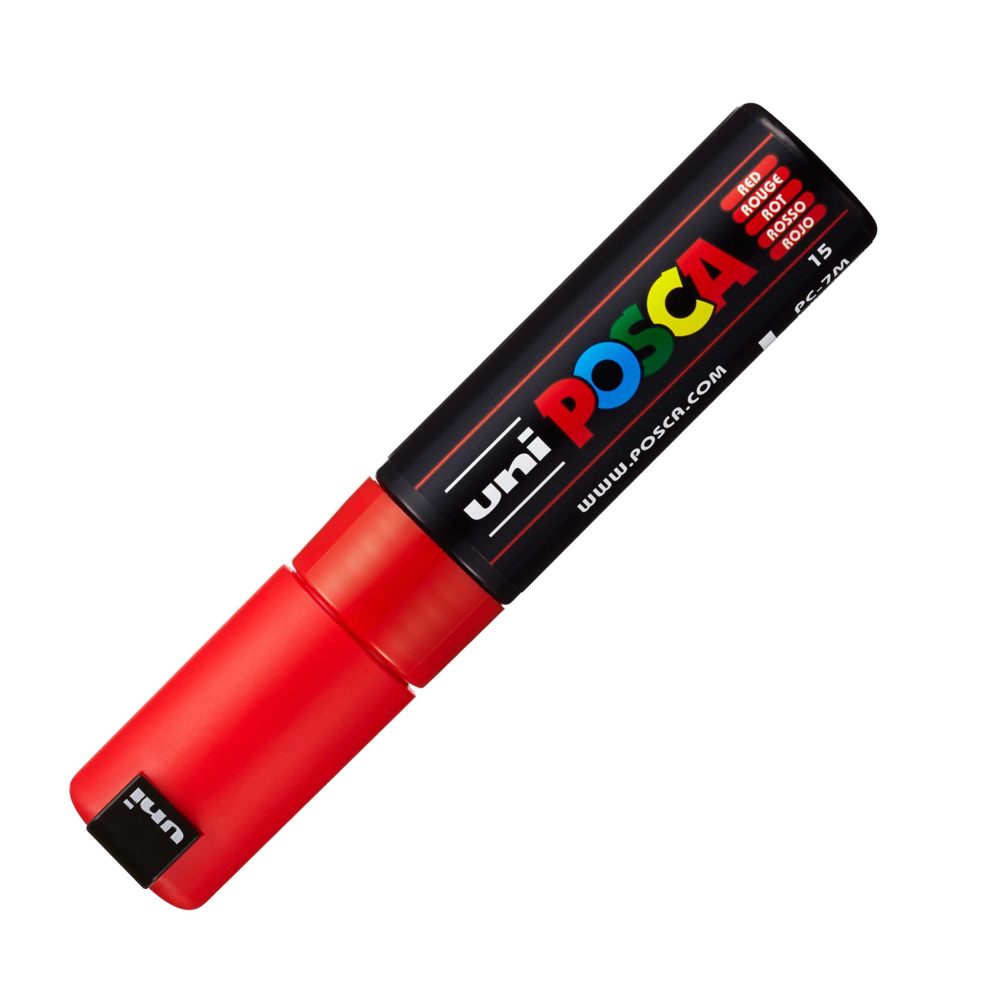 Marker UNI PC-7M Posca 4.5-5.5 mm, rosu