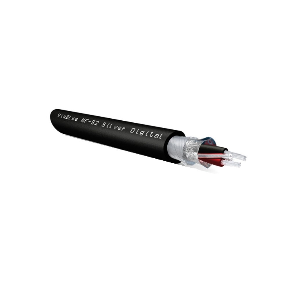 Cablu Audio Viablue NF-S2 Silver high end placat cu argint