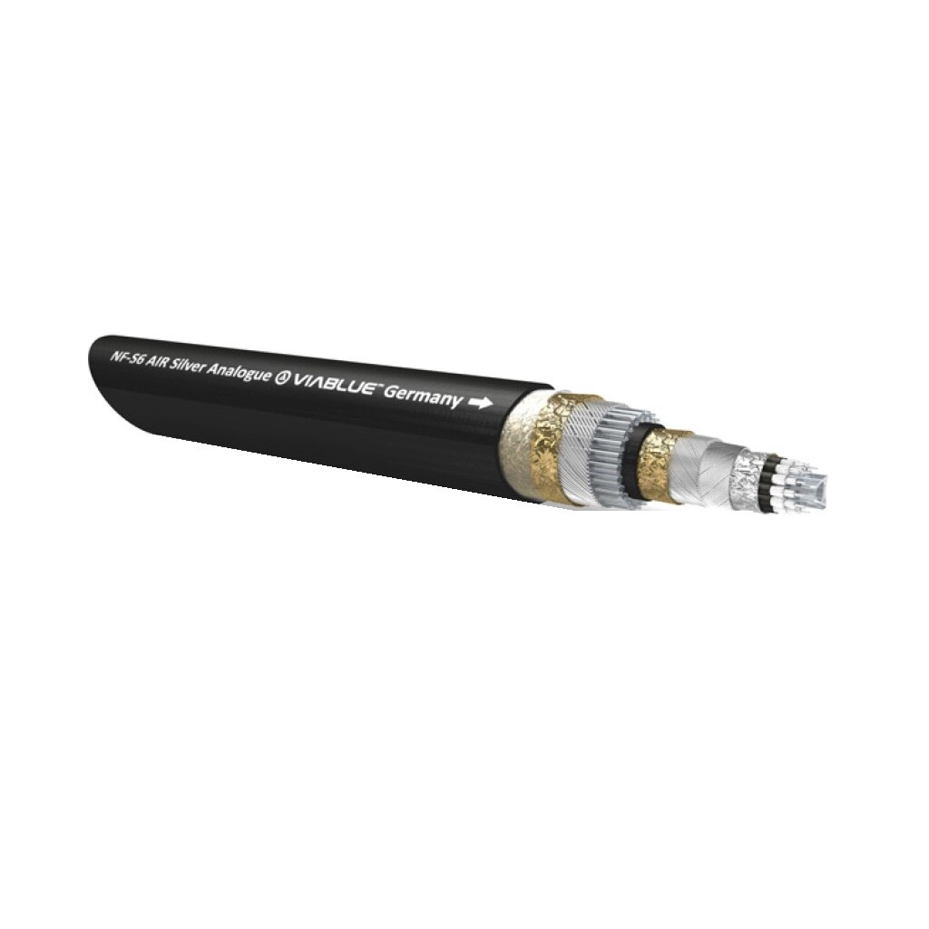 Cablu Audio Viablue NF-S6 Air Silver Analogue high end puritate 7N