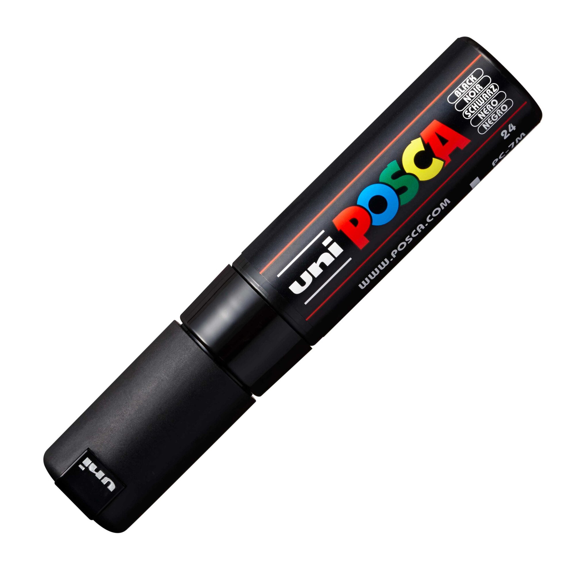 Marker UNI PC-7M Posca 4.5-5.5 mm, negru