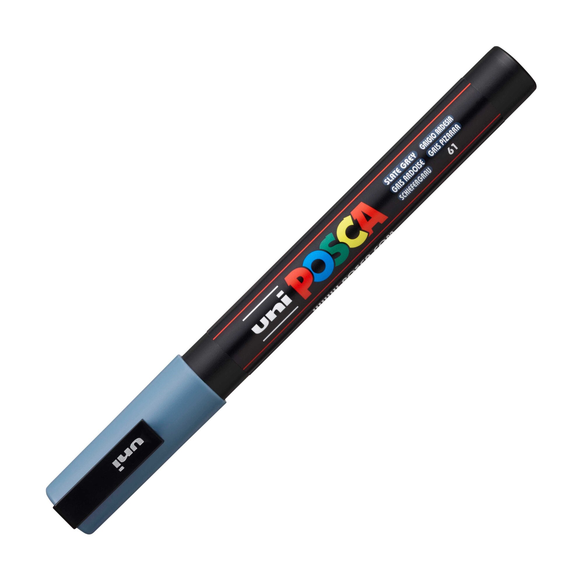 Marker UNI PC-3M Posca 09-13 mm, gri albastrui