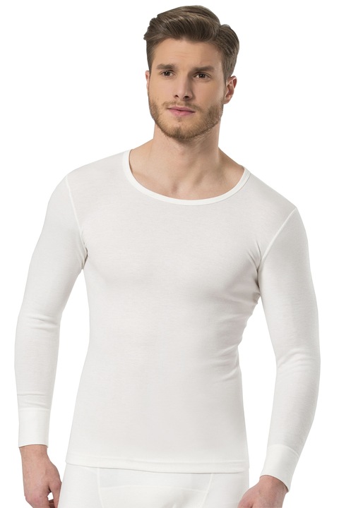 Мъжка термо блуза Turen, Thermal Active, Бял
