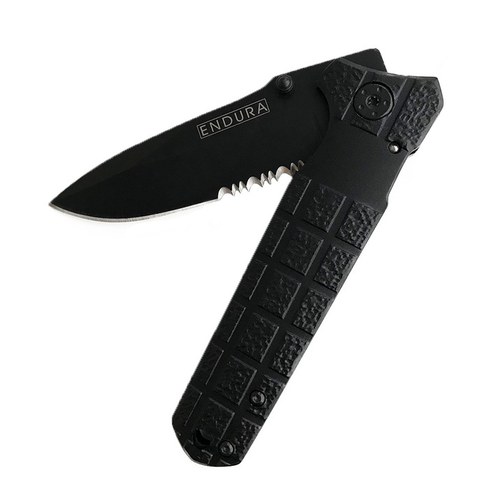 Briceag Homeij Lock Endura, lama otel inoxidabil 9 cm, cu sistem de blocare lama, produs in Olanda