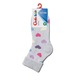 Детски чорапи Conte Kids Sof-Tiki 437, Принт със сърце, Син, Сив