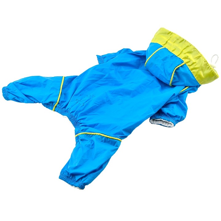 Salopeta de ploaie Meiqi Collection MQ-YY09, 41-44 cm, Bleu