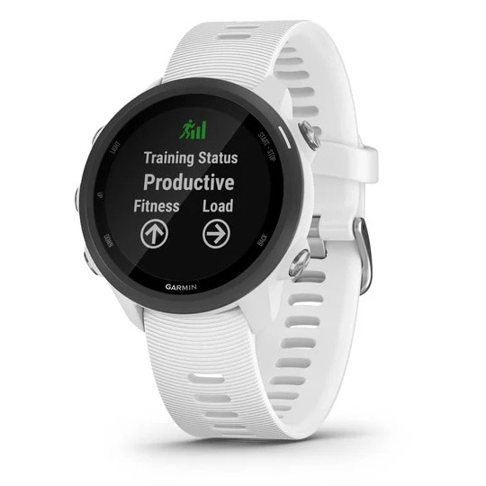 Ceas smartwatch Garmin Forerunner 245 Music, GPS, White