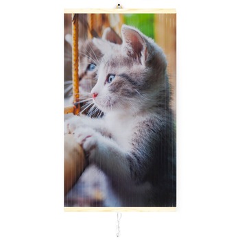 Panou electric decorativ de incalzire cu infrarosu TRIO 430W,vibe pisicuta,100 x 57 cm Panou electric decorativ de incalzire cu infrarosu TRIO 430W,vibe pisicuta,100 x 57 cm