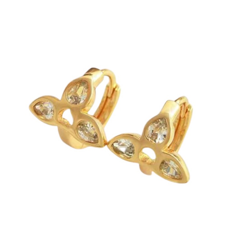 Gold filled arany fülbevaló GP0004