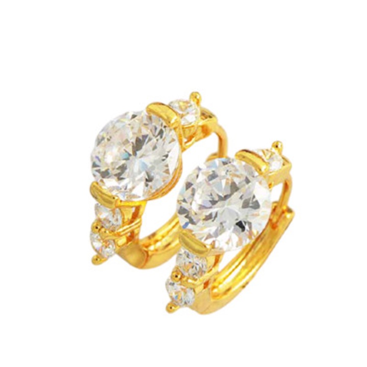 Gold filled arany fülbevaló GP0012