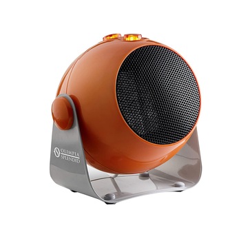 Aeroterma electrica Olimpia Splendid, CaldoDesign O 99402, cu ventilator, tehnologie ceramica, inclinare reglabila, putere 1800 W, termostat, design retro, portocaliu Aeroterma electrica Olimpia Splendid, CaldoDesign O 99402, cu ventilator, tehnologie ceramica, inclinare reglabila, putere 1800 W, termostat, design retro, portocaliu