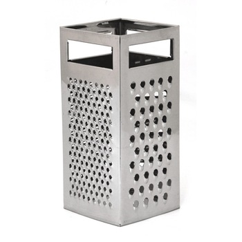 Razatoare patrata RAKI din inox cu 4 fete Razatoare patrata RAKI din inox cu 4 fete