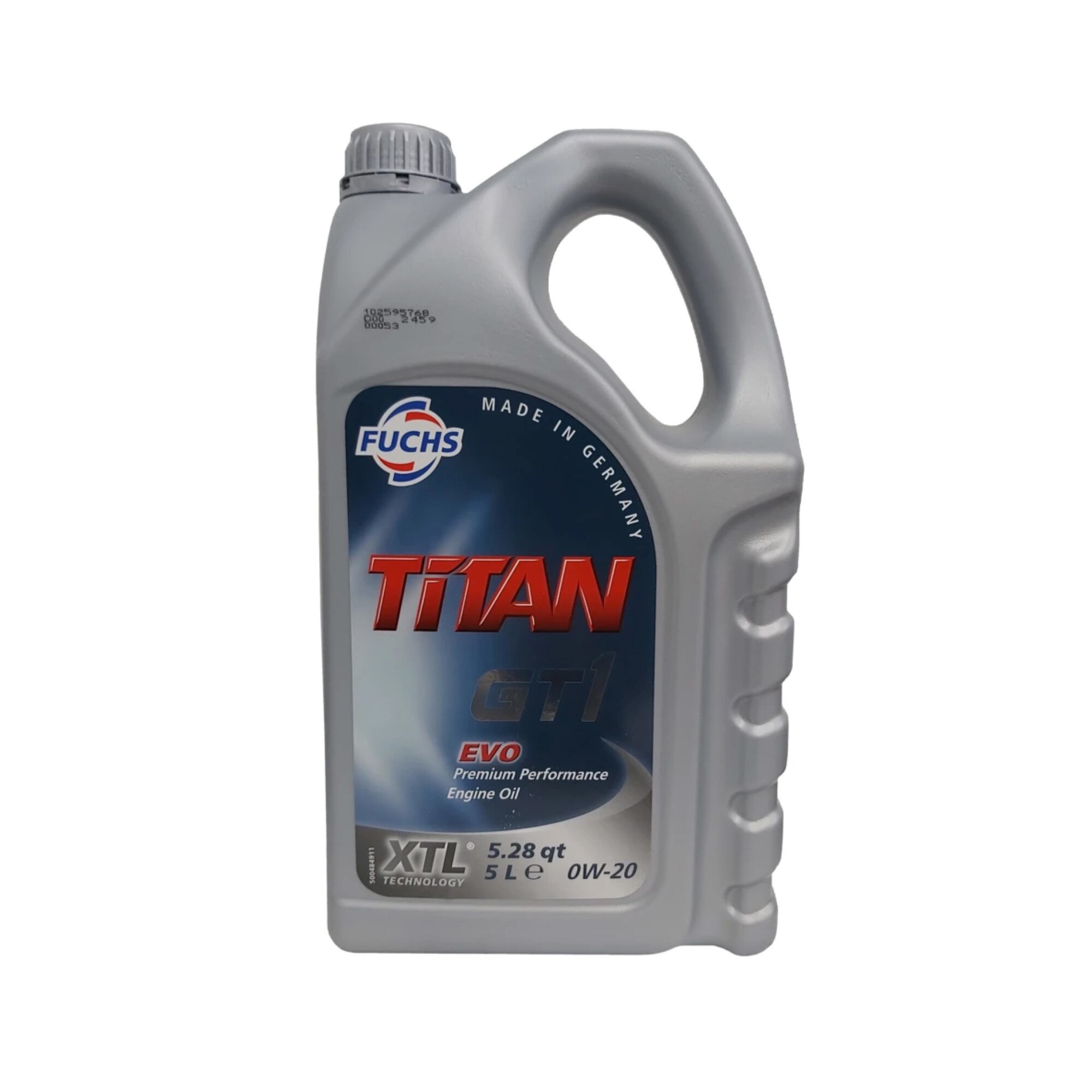 Ulei motor Fuchs Titan Gt1 Evo 0W20 cu tehnologia XTL, 5 litri