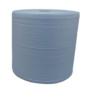 Rola prosop industriala, XXL, albastra, 3 straturi, 1000 foi Rola prosop industriala, XXL, albastra, 3 straturi, 1000 foi