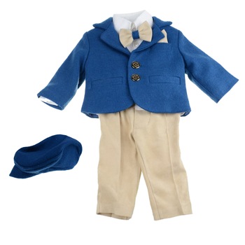 Costum de botez 6 piese pentru baieti Mini Junior CEB-21, Multicolor, 68 cm Costum de botez 6 piese pentru baieti Mini Junior CEB-21, Multicolor, 68 cm