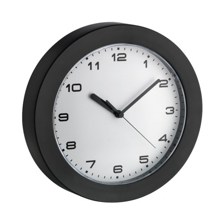 Fali óra fekete kerettel 60.3022.01