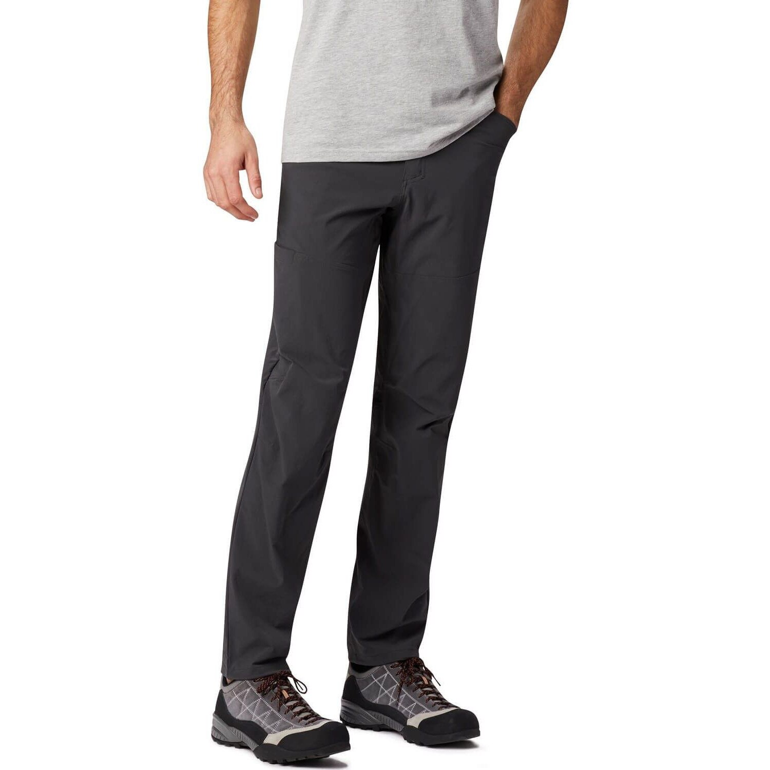 Pantaloni sport pentru barbati, Mountain Hardwear Logan Canyon Pant, Gri