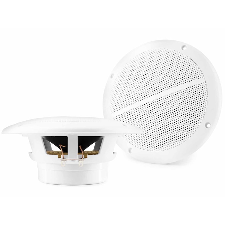 Vonyx MSV65 beépíthető, álmennyezeti 2 utas hangszóró pár 45/100W (6,5″) 8 Ohm – VÍZÁLLÓ IP44