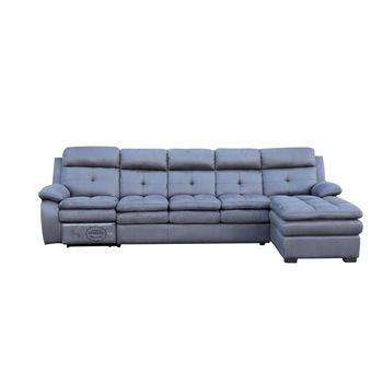 Coltar Md 2991, Mobila Domnel, Extensibil si cu un Recliner manual, Stofa 340 9G gri, stg Coltar Md 2991, Mobila Domnel, Extensibil si cu un Recliner manual, Stofa 340 9G gri, stg