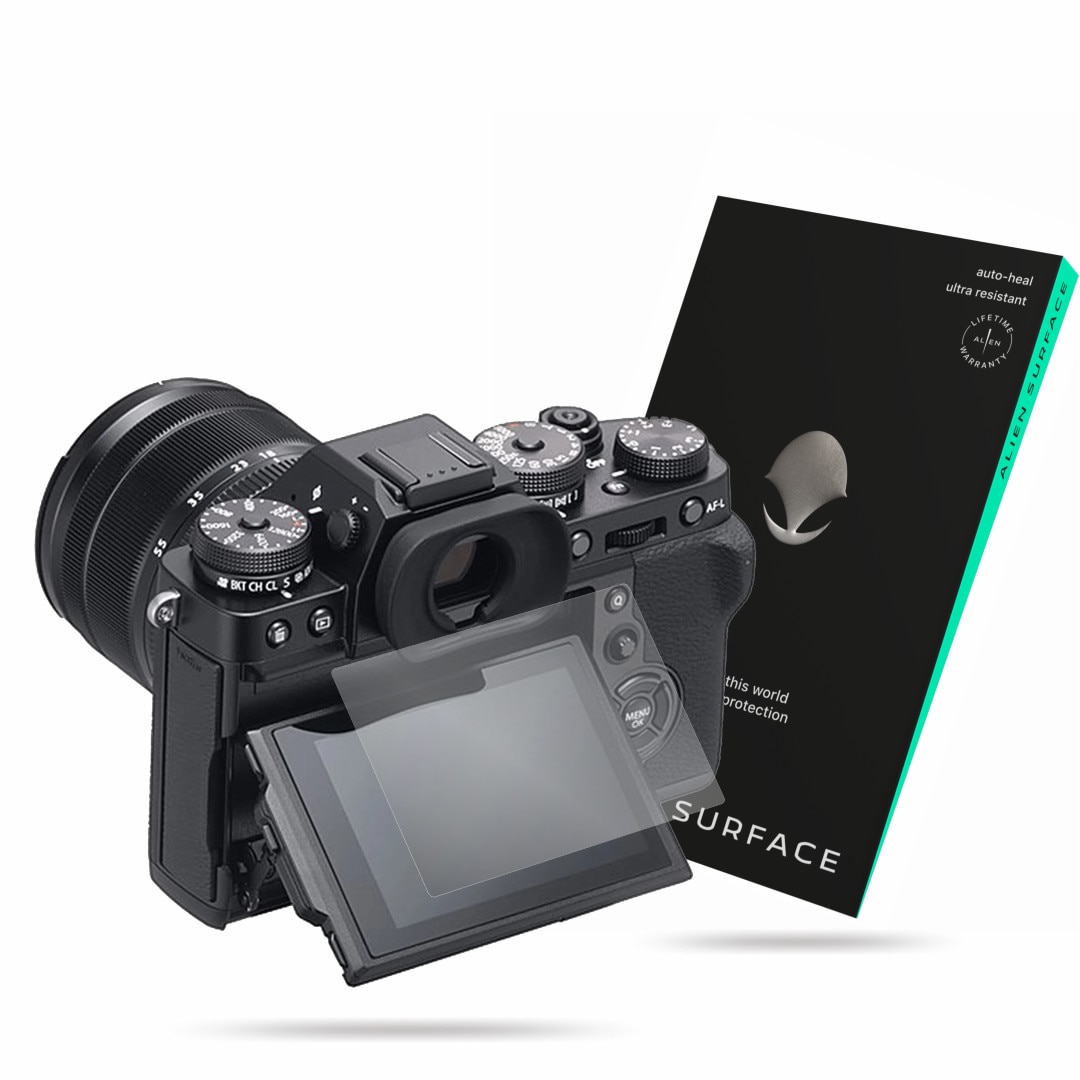 Folie Alien Surface, Fujifilm X-T3, protectie ecran 1+1 Rezerva