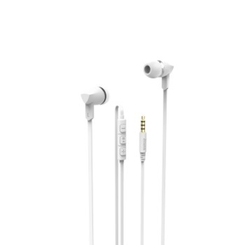 Casti in ear cu fir EVO Hama Basic cu functie handsfree, alb Casti in ear cu fir EVO Hama Basic cu functie handsfree, alb
