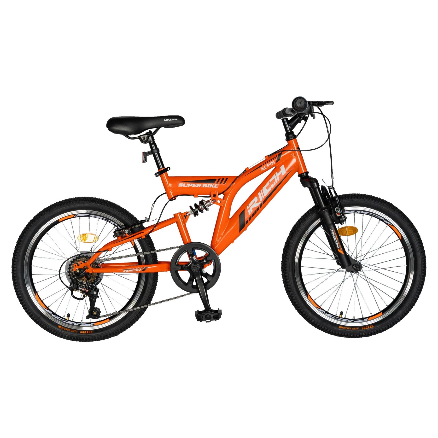 Bicicleta MTB de munte MTB RICH Alpin JSX2049, suspensie fata