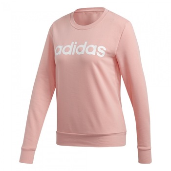 Bluza femei adidas Essentials Linear, Rosu Bluza femei adidas Essentials Linear, Rosu