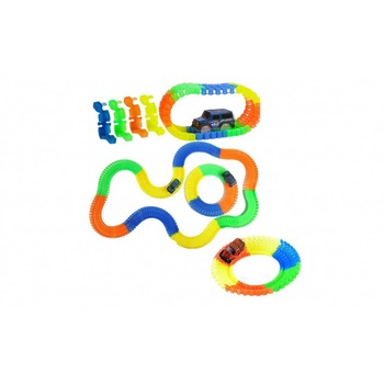 Circuit colorat cu masinuta Circuit colorat cu masinuta