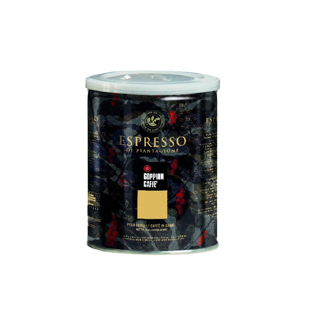 Cafea macinata Espresso di Piantagione, Goppion Caffe, cu cafeina, 250 g