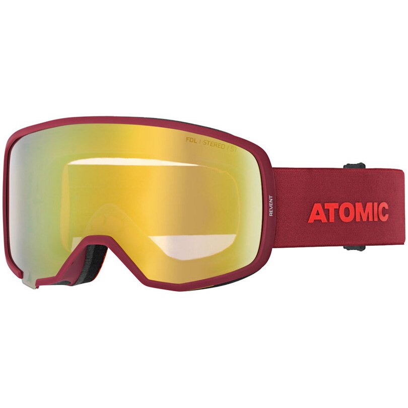 Ochelari ski Atomic Revent Stereo, Rosu