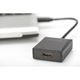 Convertor USB 3.0 - HDMI, 10 cm, Digitus