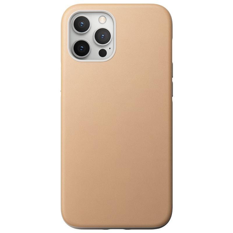 Carcasa din piele naturala NOMAD Rugged iPhone 12 Pro Max Natural