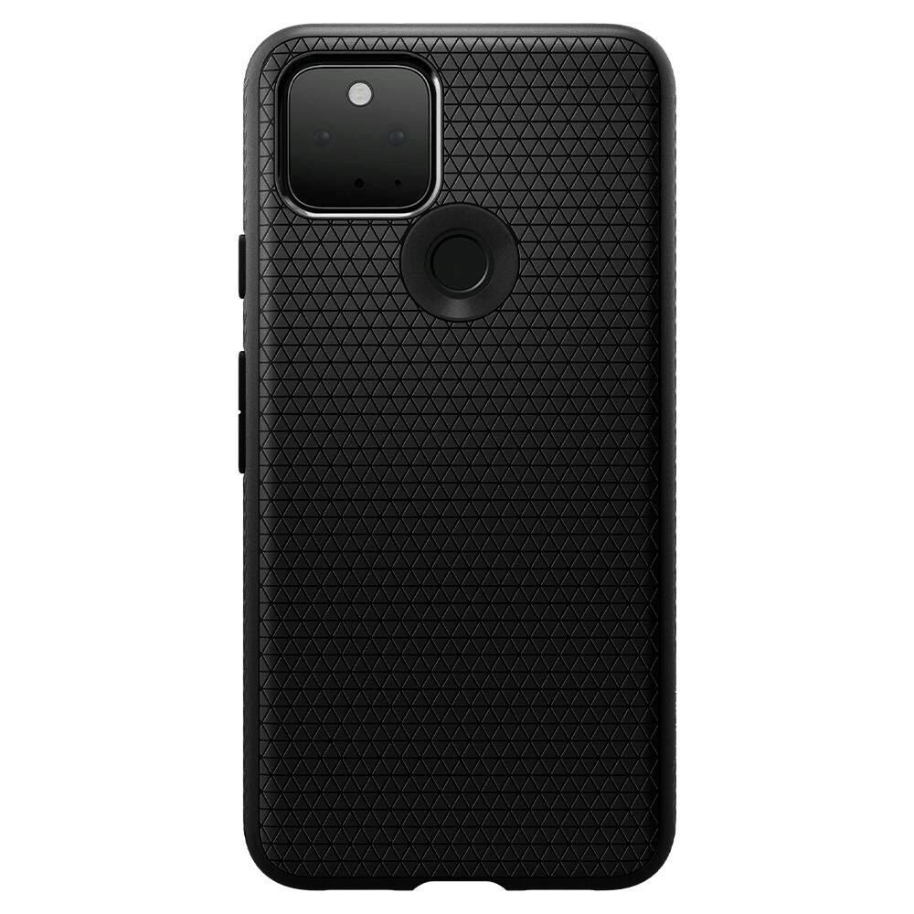 Husa Spigen Liquid Air pentru Google Pixel 5, Anti amprenta, Negru