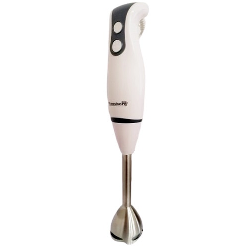 Mixer de mana Hausberg HB-7672, 300 W, Lama din inox, 2 viteze, alb